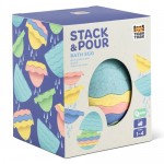 Stack & Pour ECO - Bath Egg Toy - Tiger Tribe